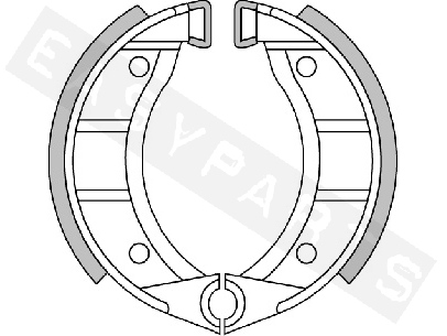 Mâchoires frein arrière POLINI Original (FT0151)